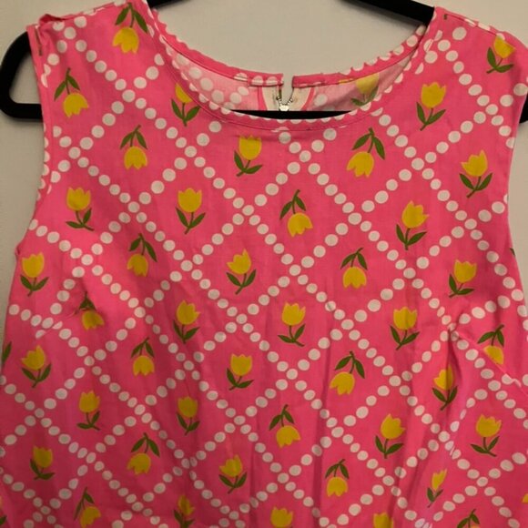 Vintage Pink Floral Romper - Picture 3 of 7